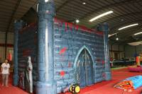 WINSUN Personnalisé Gonflable Halloween Escape Room Jeu Interactif Location Commerciale Équipement Extérieur