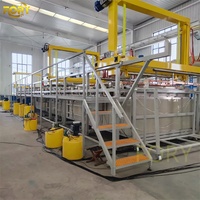 Ligne de zingage pour produits métalliques Équipement de galvanisation à chaud Machine de galvanoplastie