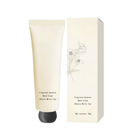 Crème pour les mains à l'essence parfumée 80g en boîte, crème hydratante anti-fissures pour les mains douces et lisses