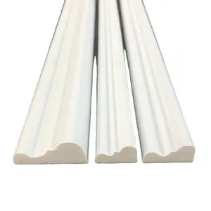 Конструкция из пенополиуретана, декоративная белая плоская панель из полиуретана