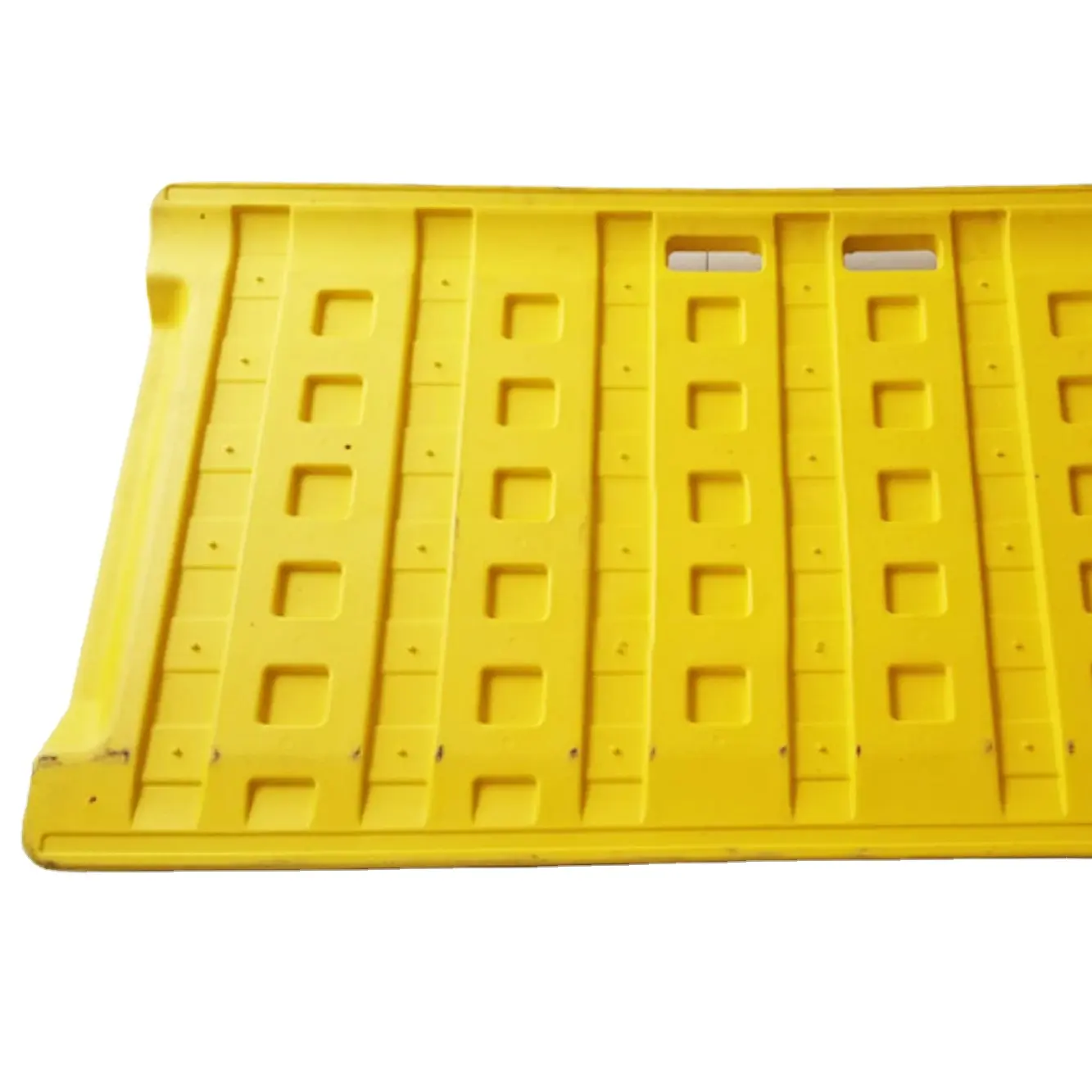 Yellow High Quality Cheap Removable Driveway Portable Curb Kerb Wheelchair Ramp For Home
