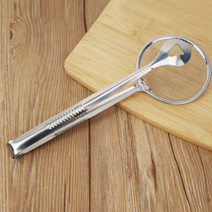 Quiki <span class=keywords><strong>pince</strong></span> de <span class=keywords><strong>cuisine</strong></span> multifonctionnelle <span class=keywords><strong>en</strong></span> acier inoxydable <span class=keywords><strong>pince</strong></span> à cuillère à filtre <span class=keywords><strong>pour</strong></span> passoire filtre à huile <span class=keywords><strong>pince</strong></span> à aliments frits <span class=keywords><strong>en</strong></span> métal - Product Image 4