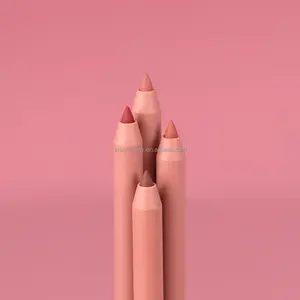 Make-Up Luxe 5 Kleuren Private Label Wreedheid Gratis Romige Lipliner Pennen Waterdichte Matte Lipliner Liner Roze Potlood