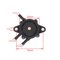 Pompe à carburant pour Briggs & Stratton/Kohler 491922691034 692313808492 808656