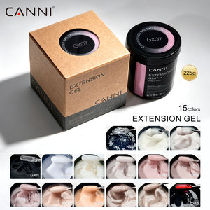 Nouveau Gel UV <span class=keywords><strong>CANNI</strong></span> TPO HEMA FREE 225G à retirer par trempage 2026, Gel UV LED <span class=keywords><strong>CANNI</strong></span> 8oz sans sensation de brûlure, Gel d'extension effet gelée 8oz fin et épais - Product Image 2