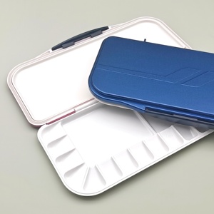 Artecho nuova <span class=keywords><strong>Palette</strong></span> portatile Nano perla rosa/blu Cover Kit vassoio da viaggio 18 pozzetti - Product Image 2