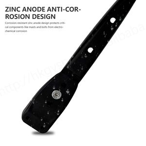 GY-Axis 520mm Fuselage Aluminium Carbone Hydroptère Accessoires Psychoshort Noir Advanced Surfing Foil Equipment Ocean Use - Product Image 4