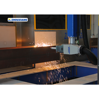 Machine de découpe et de perçage automatique de poutres métalliques en tôle par laser CNC pour le métal