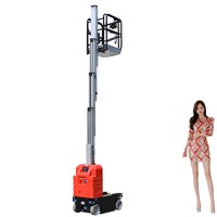 Plateforme élévatrice suspendue pour nettoyage de façades, série Gondola de construction