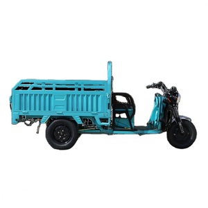 มอเตอร์ไฟฟ้ากำลังสูง 2000 วัตต์ รถสามล้อบรรทุกไฟฟ้า แบตเตอรี่ตะกั่วกรด 60V45Ah สำหรับผู้ใหญ่ แบบเปิดโล่ง สำหรับใช้งานในฟาร์ม - Product Image 2
