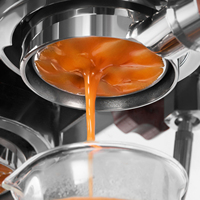 Panier-filtre à expresso en acier inoxydable 304 de 51 mm, panier-filtre à expresso de précision non pressurisé pour porte-filtre de 51 mm