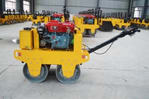 Đi Bộ Đằng Sau Đôi Trống Lu Máy Cho Người Đi Bộ Rung Con Lăn - Product Image 5