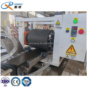 Ngoài trời <span class=keywords><strong>WPC</strong></span> decking sàn máy làm PE <span class=keywords><strong>WPC</strong></span> gỗ hồ sơ đùn dòng với Máy gói - Product Image 3