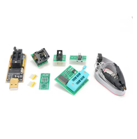 SOIC8 SOP8 Test Clip Programmation en ligne BIOS USB Programmeur Module Kit CH341 Programmeur Kit complet pour EEPROM BIOS/SOP8