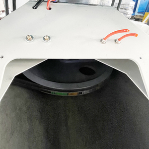 Machine à tamiser les poudres vibrante rotative à grande capacité, style <span class=keywords><strong>Allgaier</strong></span>, tamis circulaire à tambour - Product Image 3