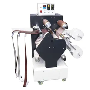 Top sale PD-300Z mini roll to roll Double Heating ribbon lanyard T Shirt heat transfer press machine