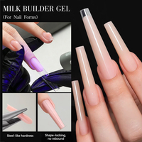 ZRKGEL Gel Constructeur Indolore 20 Couleurs Personnalisable Sans Chaleur Nude pour Extension d'Ongles Auto-Nivelant Gel Dur en Pot