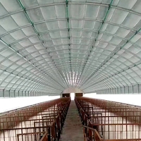 Serre tunnel agricole monopente en film PE pour la production de tomates, concombres, poivrons, fraises et légumes