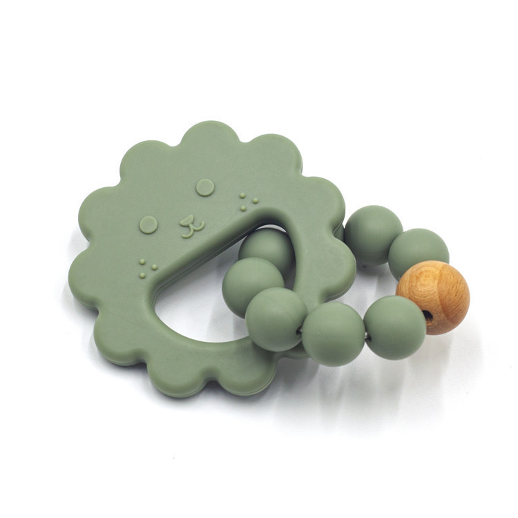 Прорезыватель для зубов для младенцев и малышей, грызунки разных цветов, 100 пищевой, нетоксичный, не содержит Бисфенол А, силиконовый детский Прорезыватель для зубов, игрушки