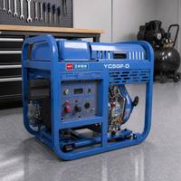 Groupe électrogène diesel 5 kW YC5GF-D monocylindre 4 temps refroidi par air, groupe électrogène diesel portable avec système AVR