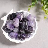 Cristaux violets naturels pierres de guérison artisanat folklorique améthyste quartz pierre de dégringolade pour la guérison