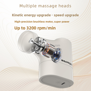 Mini <span class=keywords><strong>pistola</strong></span> <span class=keywords><strong>de</strong></span> masaje eléctrica <span class=keywords><strong>de</strong></span> bolsillo 2026 para relajar los músculos, masajeador eléctrico pequeño, silencioso y potente - Product Image 2