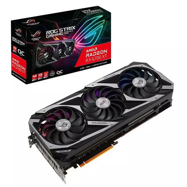 Cheapest GPU ROG STRIX RX6700XT O12G Gaming Graphics Card