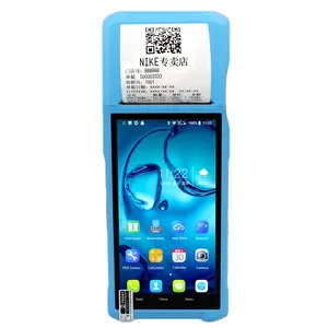 Zj6100 cầm Tay POS hệ thống Android 4 gam NFC GPS GMS Máy thanh toán 58 Mét được xây dựng trong máy in thông minh máy POS với Google chơi