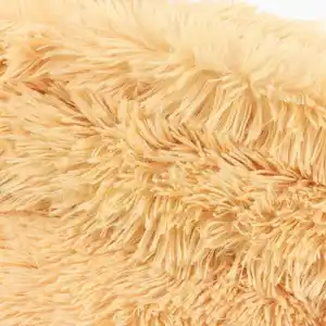 20mm Soft Long Pile Teddy Plush Faux Fur Fabric For Teddy Bear