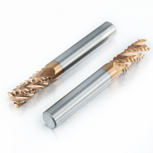 HRC55&deg; Customized OEM Rough Leather Milling Cutter Steel Carbide <strong>End</strong> <strong>Mill</strong> for Corrugation Rough Machining - Product Image 3