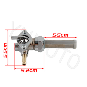 <span class=keywords><strong>Pour</strong></span> Harley Big Twin Sportster pièces de <span class=keywords><strong>moto</strong></span> 22mm filtré Petcock coude carburant vanne d'arrêt broche droite 62167-81 62163-75 - Product Image 2