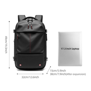 Mochilas de Viagem Empresarial em Material Premium, Impermeáveis e Antifurto, com Compressão a Vácuo, Alça para Bagagem e Separação de Seco e Molhado - Product Image 2