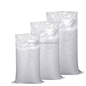Sacs d'emballage tissés en PP durables de 25 kg et 50 kg, résistants à l'humidité, pour sable, <span class=keywords><strong>ciment</strong></span>, engrais chimiques, aliments, aliments pour animaux, riz, farine - Marque Loonde - Product Image 2