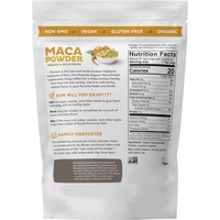 Organic Health Vegan MACA Poudre pour un soutien immunitaire et un regain d'énergie