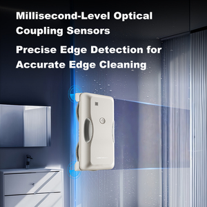 Robot <span class=keywords><strong>Limpiacristales</strong></span> Liectroux G8, Funcionamiento de Alta Velocidad, Pulverización de Agua Bidireccional, Limpiador de Ventanas Ultrafino - Product Image 3