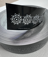 Bande de garniture en aluminium perforé, bobine d'aluminium ajourée pour la fabrication de lettres lumineuses à LED