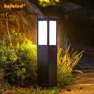 Hofoled Aluminium Pad Verlichting Buiten Garen Pad Geleid Zonne-Energie Gazon Licht