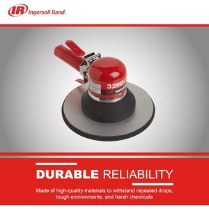 Lijadora Orbital Neumática de Doble Acción Ingersoll Rand 328B, Disco Adhesivo de 8 Pulgadas, Órbita de 5/32, 825 RPM - Product Image 5