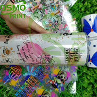 Autocollant en plastique imperméable Osmo 20OZ personnalisé imprimé UV pour gobelet de 20 oz - Écologique et durable