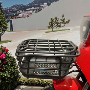 Vélo électrique urbain 750W 48V, cadre en acier, moteur <span class=keywords><strong>sans</strong></span> balais avec écran numérique et <span class=keywords><strong>assistance</strong></span> au pédalage, porte-bagages – Pneus larges pour adulte - Product Image 4