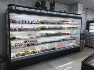 Tùy Chỉnh Mở Hiển Thị Siêu Thị Làm Lạnh Trái Cây Tủ Lạnh - Product Image 6