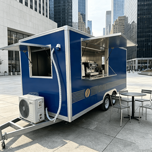 Camión de Helados, Carrito de Helados Móvil, Remolque de Comida Móvil, Camión de Comida Comercial, Camión Móvil para Negocios, Remolque de Comida Rápida con Certificación CE - Product Image 1
