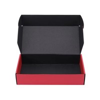 Caja de Envío Plana de Cartón Corrugado Gris para Cosméticos, Material Corrugado Suave, Embalaje para Comercio Electrónico, Caja de Envío para Computadoras