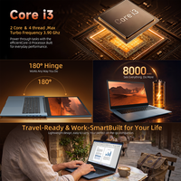 Grote Scherm Zakelijke Laptop 18,5 Inch Intel Core I3-10100Y 8GB RAM 256GB SSD FHD IPS WiFi 6 Groothandel Laptop Computer OEM ODM