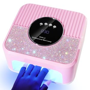 Lampe à ongles LED UV intelligente, source de lumière automatique, sécheuse de vernis gel pour plusieurs types de gels, manucure à domicile ou en salon - Product Image 2