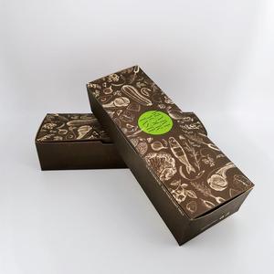 กล่องอาหารแบบใช้แล้วทิ้งสำหรับสายการบิน YBLPAK กล่องกระดาษพับได้สำหรับขนม แซนวิช พิซซ่า บรรจุภัณฑ์แบบนำกลับบ้านที่เป็นมิตรกับสิ่งแวดล้อม - Product Image 1