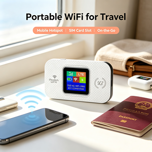 <span class=keywords><strong>E5785</strong></span> 4G LTE MiFi WiFi6 ฮอตสปอตแบบพกพา 150Mbps เราเตอร์พกพา ช่องใส่ซิมการ์ด 3000mAh จอ LCD - Product Image 3