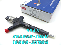 Injecteur de carburant diesel 295050-1060 2950501060 16600-3XN0A 166003XN0A 295050-1061 295050-1062 pour Denso Nissan YD25