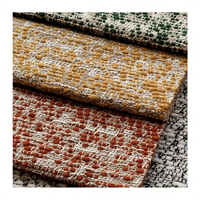 Tissu d'ameublement en lin et coton de luxe, teint en fil, respirant, écologique, pour canapé, produit le plus vendu