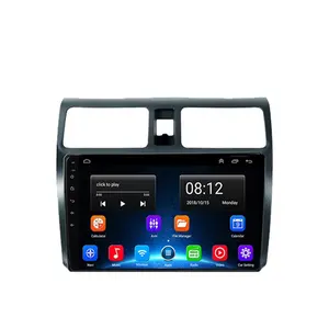 Grandnavi Pemutar Multimedia Mobil Android Double DIN, Stereo Mobil 10 Inci untuk SUZUKI SWIFT 2008-2010 Ce 1080*600